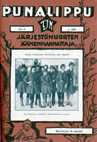 Punalippulehden numeron 6 kansi